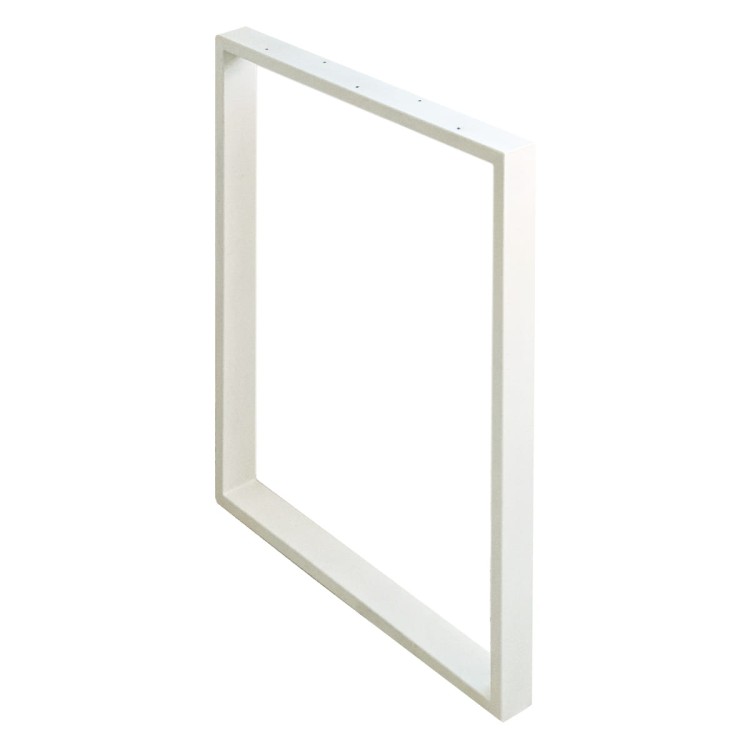 nogi stalowe do stołu 60x72 białe loft profil 60x20