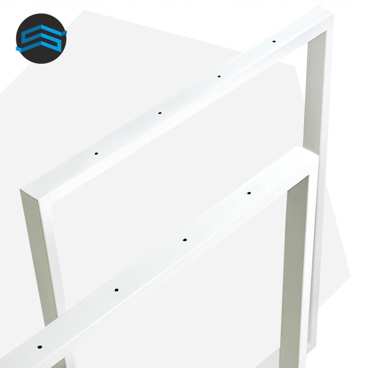 Nogi metalowe 50x72 czarne loft 60x20