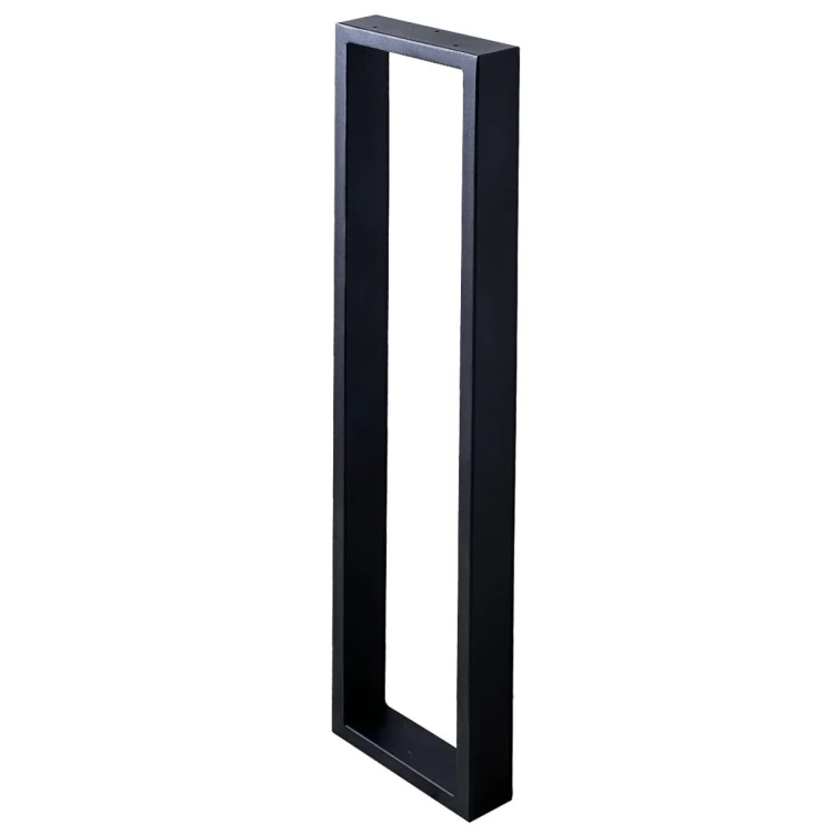 nogi stalowe do konsoli 20x85 czarne loft profil 60x20