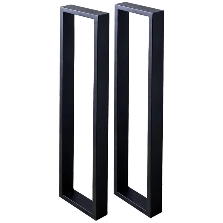 nogi stalowe do konsoli 20x80 czarne loft profil 60x20