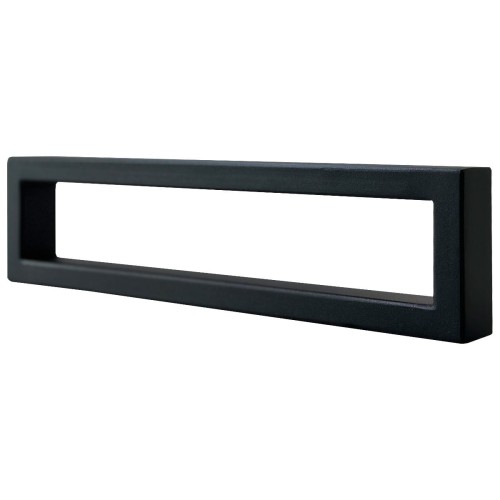 noga stalowa 40x10 do komody szafki rtv loft czarna profil 40x20