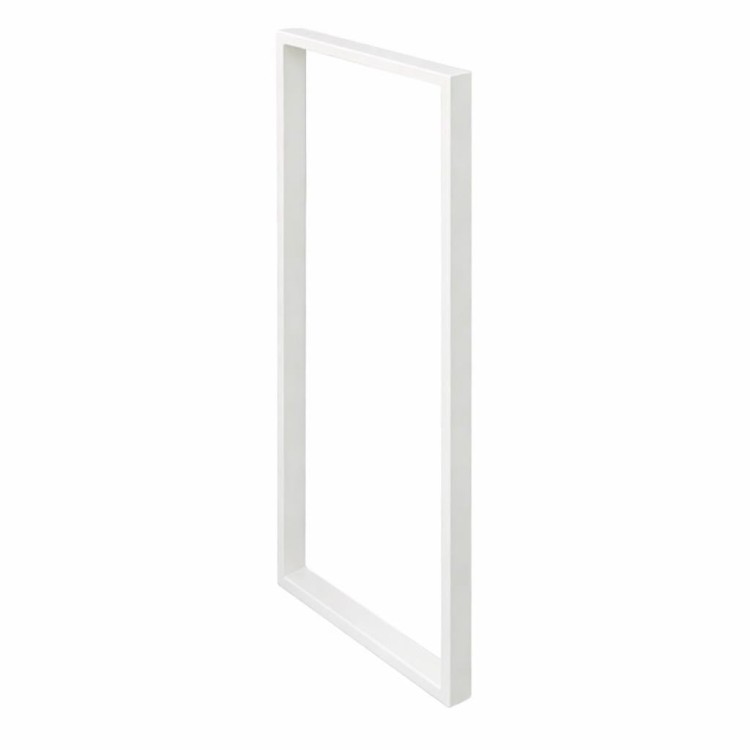 nogi stalowe do wyspy kuchennej 40x100 białe loft profil 40x20