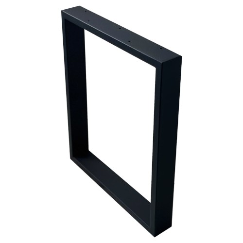 nogi stalowe do stolika 40x50 czarne loft profil 60x20