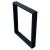 nogi stalowe do stolika 40x50 czarne loft profil 60x20
