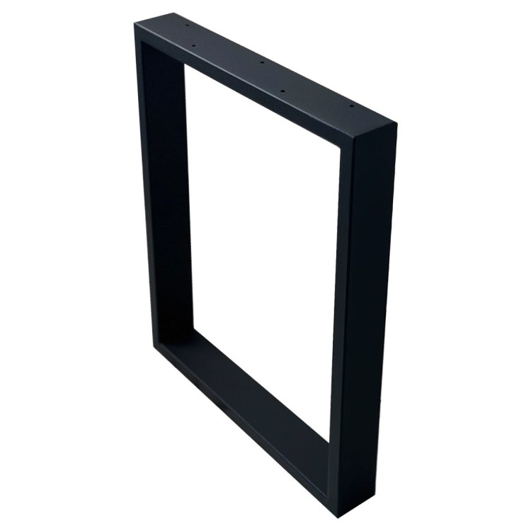 nogi stalowe do stolika 40x50 czarne loft profil 60x20