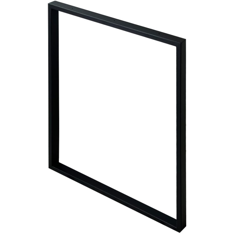 nogi stalowe do stołu 60x72 czarne loft profil 40x20