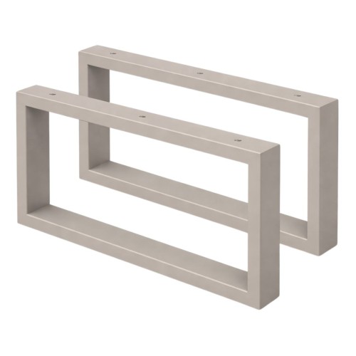 nogi stalowe do komody 40x20 kaszmir loft profil 40x20 komplet