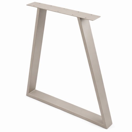 noga stalowa trapez do stołu 72 cm kaszmir profil 60x20 loft