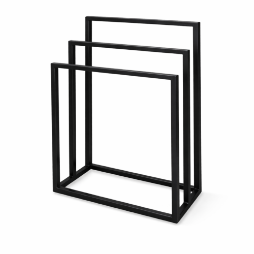 stojak wieszak łazienkowy loft stalowy 45x20x95 industrialny