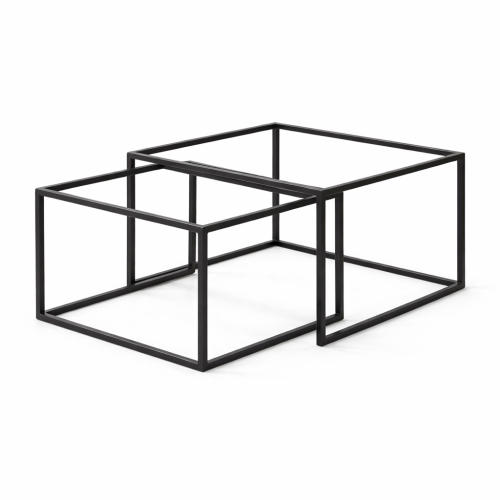 Stelaż stolików kawowych 2w1 styl industrialny loft profil 15x15