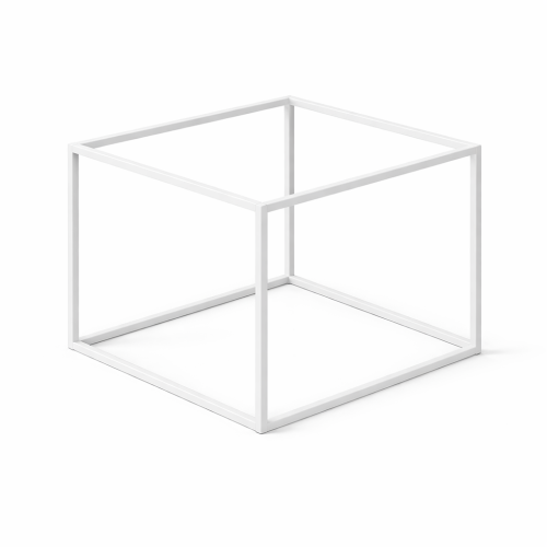 Stelaż stolika kawowego profil 15x15 biały