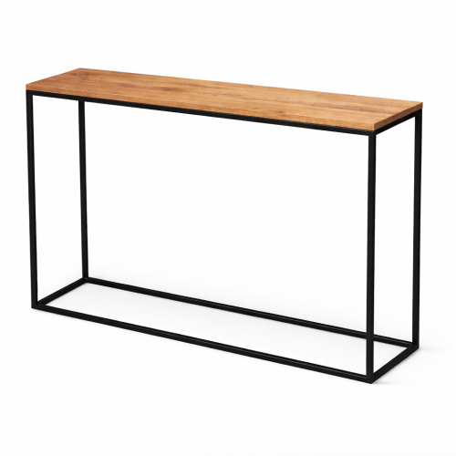 konsolka na wymiar loft styl industrialny czarna