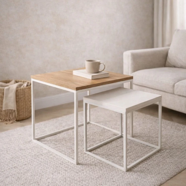 zestaw stolików 40x40x40 + 50x50x50