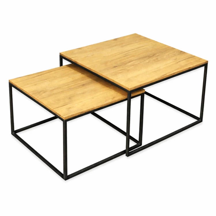 Zestaw stolików 65x65+55x55 kawowych