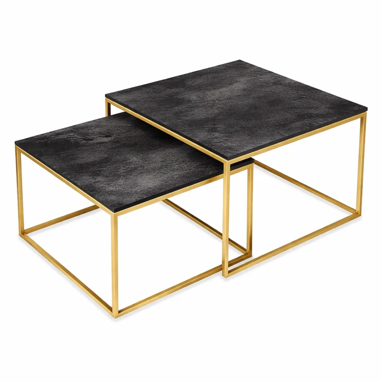 Zestaw stolików 65x65+55x55 kawowych