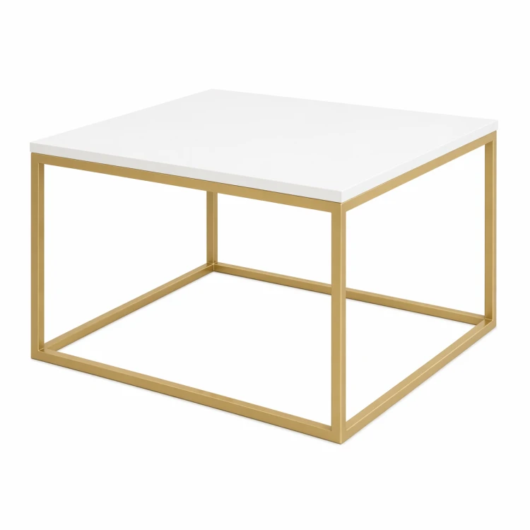 Złoty stolik 60x60x42 kawowy
