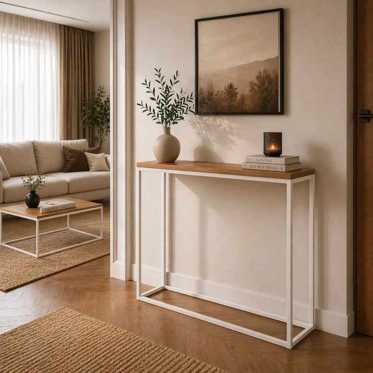 Konsolka, toaletka, konsola prosta styl industrialny loft