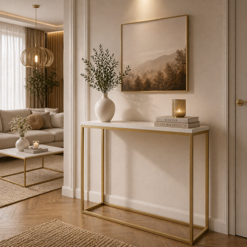 Konsolka, toaletka, konsola prosta styl industrialny loft