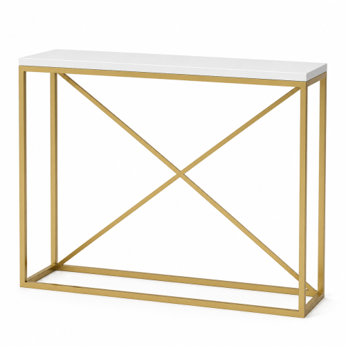 Konsolka, toaletka z "X" z tyłu 100x20x90