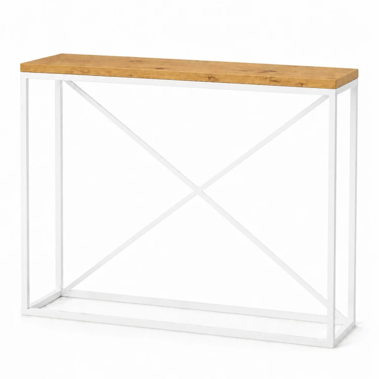 Konsolka, toaletka z "X" z tyłu 100x20x90
