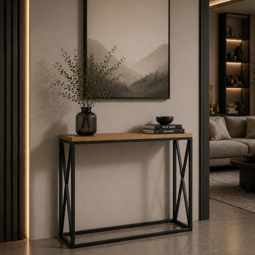 Konsolka, toaletka z "X" po bokach