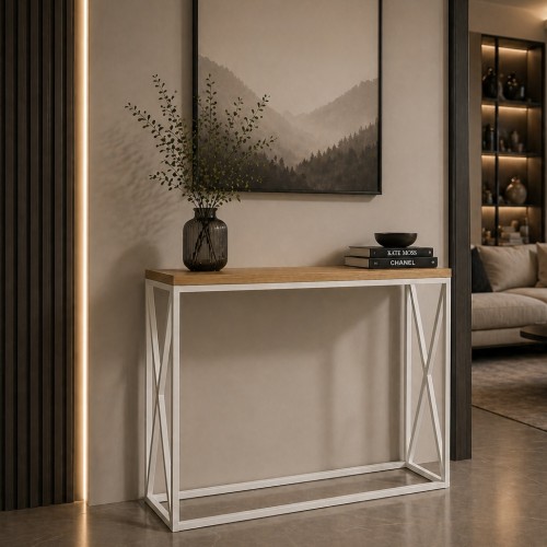 Konsolka, toaletka z "X" po bokach