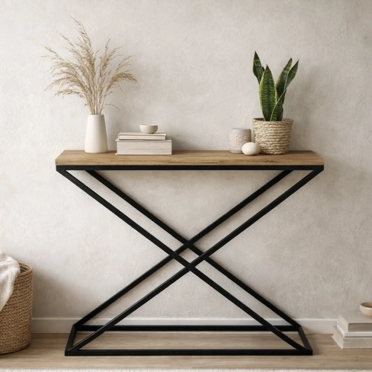 Konsolka, toaletka "X" 100x30x90