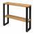 konsola z półką styl industrialny loft profil 60x20