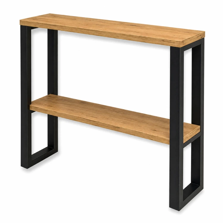 konsola z półką styl industrialny loft profil 60x20
