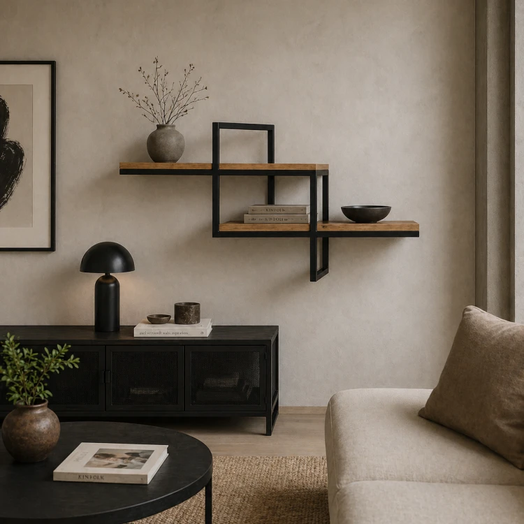 Półka ścienna wiszaca 105x32x53