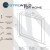 Nogi metalowe 80x72 czarne loft 60x20