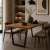 noga stalowa trapez do barku wyspy kuchennej 87,5 cm profil 60x20 loft
