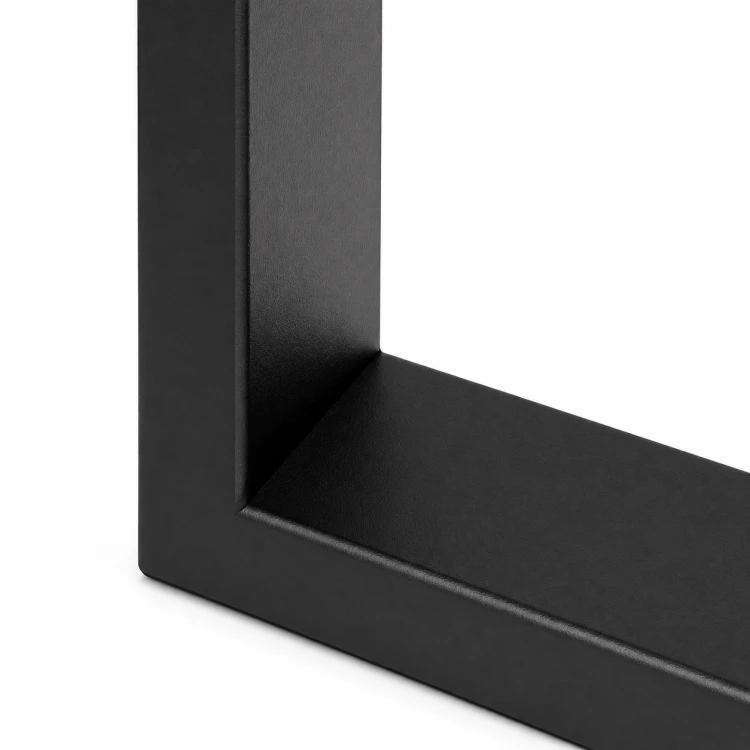 nogi stalowe do stolika kawowego 50x40 czarne loft profil 60x20
