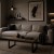 nogi stalowe do stolika kawowego 58x55 czarne loft profil 60x20