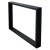 nogi stalowe do stolika kawowego 50x50 czarne loft profil 60x20
