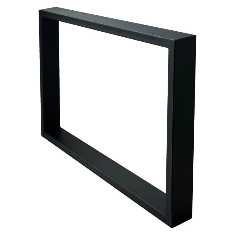 nogi stalowe do stolika kawowego 50x50 czarne loft profil 60x20