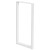 Biała noga metalowa 40×100 cm do wyspy, barku i stołu – 1 szt.